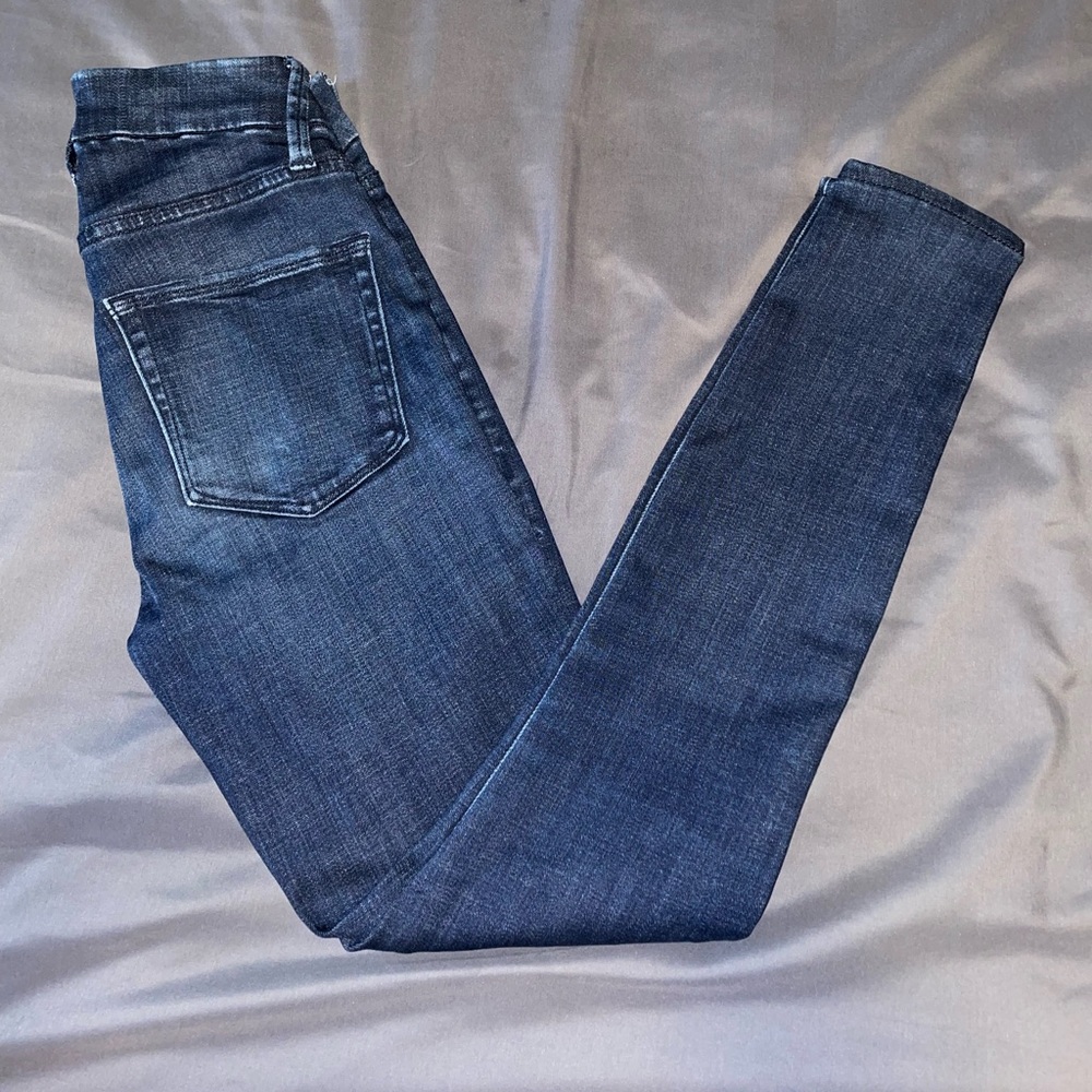 GOOD AMERICAN good legs high waist skinny jeans